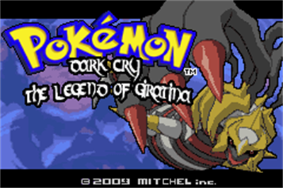 Pokémon Dark Cry: The Legend of Giratina - Screenshot - Game Title Image