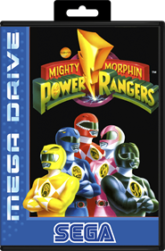 Mighty Morphin Power Rangers - Box - Front - Reconstructed Image
