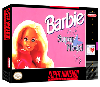Barbie: Super Model - Box - 3D Image
