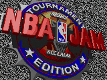 NBA Jam Tournament Edition - Screenshot - Game Title Image