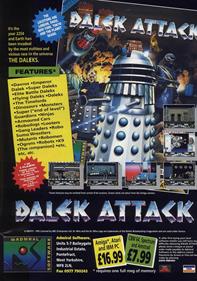 Dalek Attack - Advertisement Flyer - Front Image