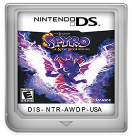 The Legend of Spyro: A New Beginning - Fanart - Cart - Front