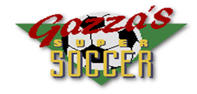 Gazza's Super Soccer - Clear Logo Image