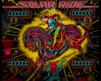 Solar Ride - Arcade - Marquee Image