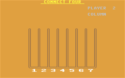Connect 4 (Atlantis Software) - Screenshot - Gameplay Image
