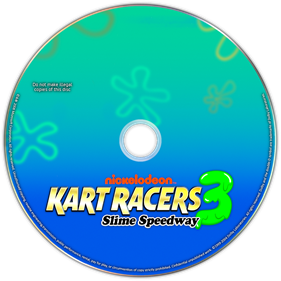 Nickelodeon Kart Racers 3: Slime Speedway - Fanart - Disc Image