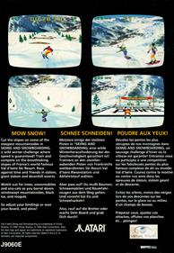 Val d'Isére Skiing and Snowboarding - Box - Back Image