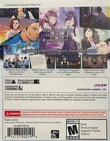 Root Letter - Box - Back Image