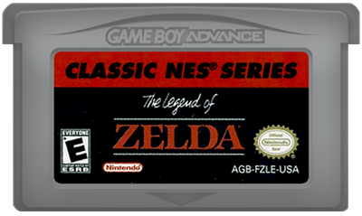 Classic NES Series: The Legend of Zelda - Cart - Front Image