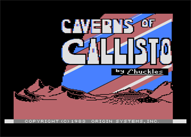 Caverns of Callisto - Screenshot - Game Title Image
