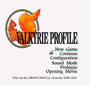 Valkyrie Profile - Screenshot - Game Title Image