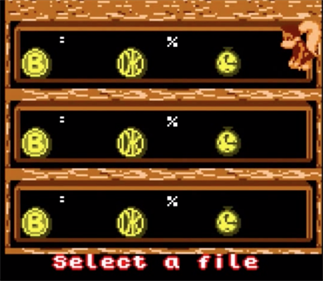 Donkey Kong GB: Dinky Kong & Dixie Kong - Screenshot - Game Select Image