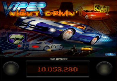 Viper Night Drivin' - Arcade - Marquee Image