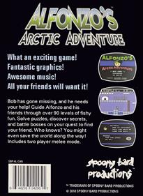 Alfonzo's Arctic Adventure - Box - Back Image