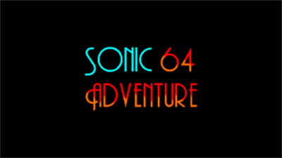 Sonic Adventure 64 - Screenshot - Game Title Image