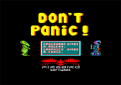 Don't Panic - Screenshot - Game Title Image
