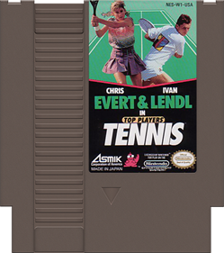Chris Evert & Ivan Lendl in Top Players' Tennis - Cart - Front Image