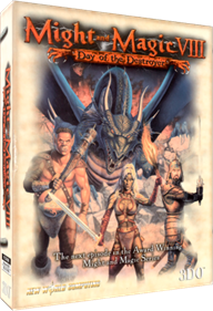 Might and Magic VIII: Day of the Destroyer - Box - 3D Image