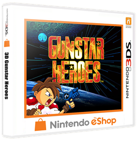 3D Gunstar Heroes - Box - 3D Image