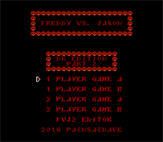 Freddy vs. Jason: DK Edition 2 - Screenshot - Game Title Image