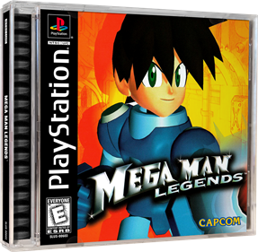 Mega Man Legends - Box - 3D Image