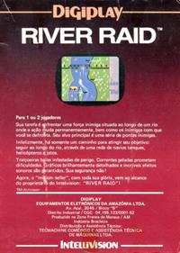 River Raid - Box - Back Image