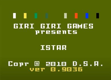 Istar - Screenshot - Game Title Image