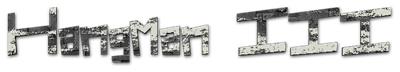 Hangman III - Clear Logo Image