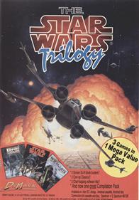 The Star Wars Trilogy - Advertisement Flyer - Front Image