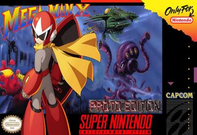 Mega Man X1: Proto Edition - Fanart - Box - Front Image