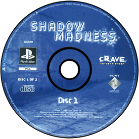 Shadow Madness - Disc Image