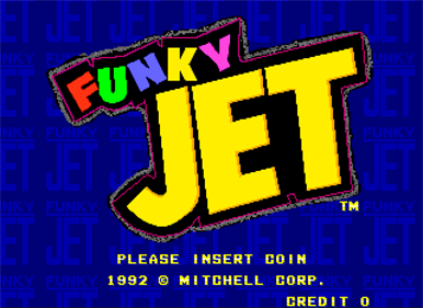 Funky Jet - Screenshot - Game Title