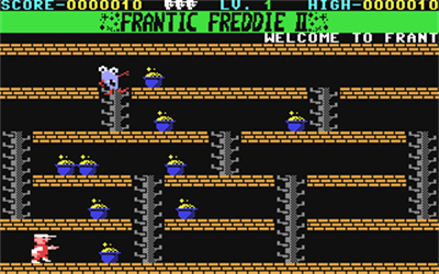 Frantic Freddie II - Screenshot - Gameplay Image