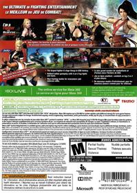 Dead or Alive 5 Ultimate - Box - Back Image