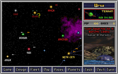 Master of Orion - Screenshot - Gameplay Image