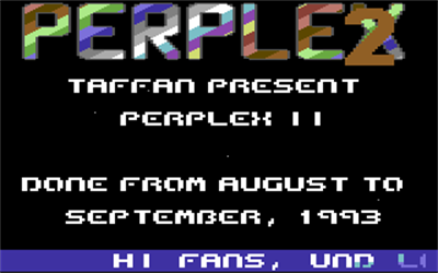 Perplex II - Screenshot - Game Title Image