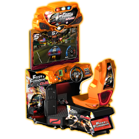 Fast & Furious: SuperCars - Arcade - Cabinet Image