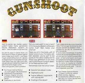 Gunshoot - Box - Back Image