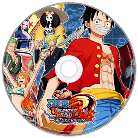 One Piece Unlimited World Red: Deluxe Edition - Fanart - Disc Image