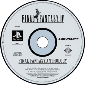 Final Fantasy Anthology: European Edition - Disc Image