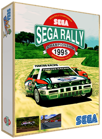 Sega Rally Pro Drivin' - Box - 3D Image