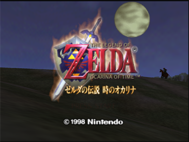 The Legend of Zelda: Ocarina of Time - Screenshot - Game Title Image