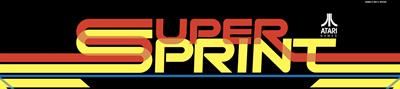 Super Sprint - Arcade - Marquee Image