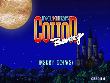 Cotton Boomerang - Screenshot - Game Title Image
