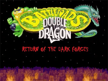 Battletoads & Double Dragon IV: The Return of the Dark Forces - Screenshot - Game Title Image