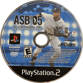 All-Star Baseball 2005 featuring Derek Jeter - Disc Image