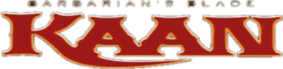 Kaan: Barbarian's Blade - Clear Logo Image