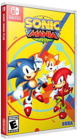 Sonic Mania Plus - Box - 3D Image