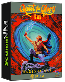 Quest for Glory III: Wages of War - Box - 3D Image