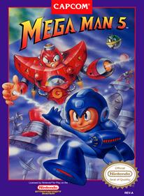 Mega Man 5 - Box - Front Image